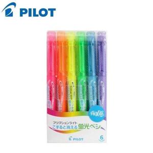파이롯트 형광펜 프릭션 라이트 6색 세트 파이롯트