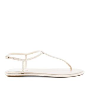 르네 카오빌라 베이지 쏭 스트랩 플랫 샌들 C11574010 R001V104