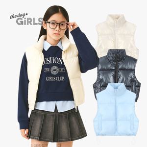 [더데이걸]박시핏 샤이니 패딩 조끼 TGVW25T01 [모다아울렛 남양