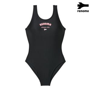 [레노마수영복] 여아동 U백 원피스 수영복 GF2D801_BK