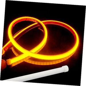 12V 차량용 플렉시블 면발광 V5 옐로우 LED바 30cm