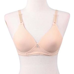 심리스 여성속옷 가슴모아주는 노와이어 뽕브라 2컬러