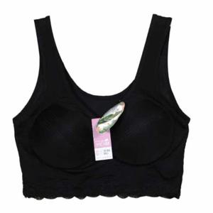 밑단레이스 인견 탑브라 패드일체형 나시브라