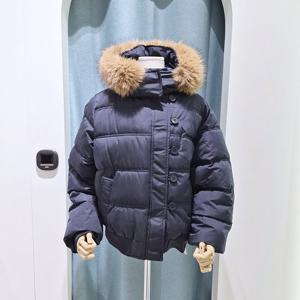 [밸리걸] 퍼 트리밍 후드 패딩 점퍼  614300