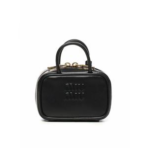 [라스트원] 라프리마 미우미우 여성 크로스 바디 백 마이크로 Beau 레더 5NR036AF8WF0002 블랙