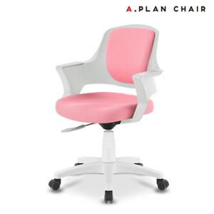 [에이플랜체어]D3 화이트 패브릭의자(DW390)