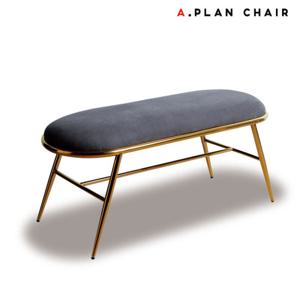 [에이플랜체어]T3 골드 아쿠아 2인 벤치의자(TBG330)