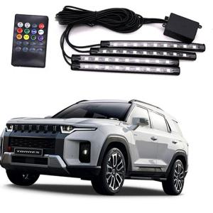 D21 토레스호환 RGB LED풋등 17cm 36LED