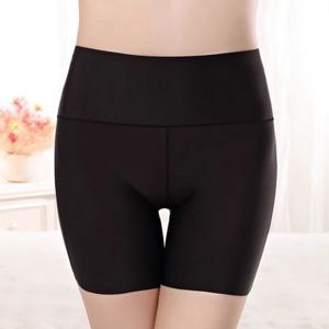 여성 하이웨스트 똥배커버 드로즈 사각팬티 실크팬트