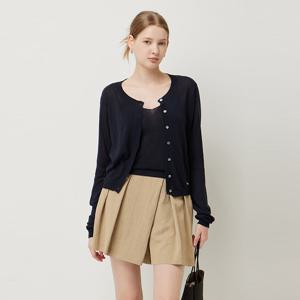 [시슬리] [Online Exclusive] SET UP 니트 가디건_SAKCE2541NY