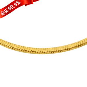여자 순금 목걸이 18.75g 99.9% [노블린 사각]