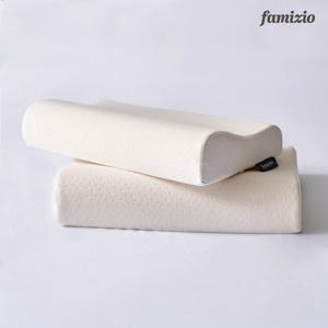 웨이브 3D입체 메모리폼 베개 2개