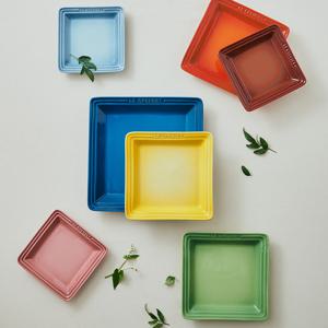 [르크루제] 오리엔탈 정사각접시 (S)