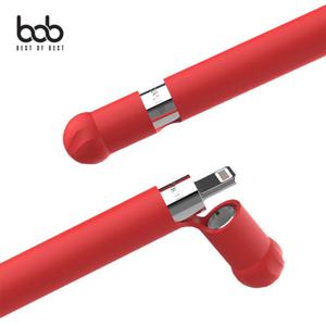bob 애플펜슬 1세대용 실리콘 케이스 펜촉보호캡 펜슬캡 일체형