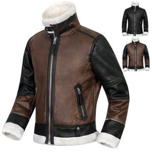 [디바옴므][디바옴므]하이넥 버튼 양털 무스탕 자켓