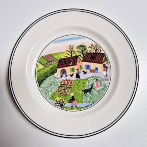 빌레로이앤보흐 디자인 나이프 접시 17cm 농장