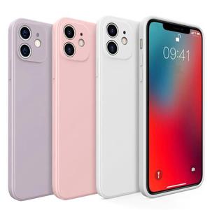 뷰씨 아이폰11프로맥스 실리콘 스퀘어 사각 케이스