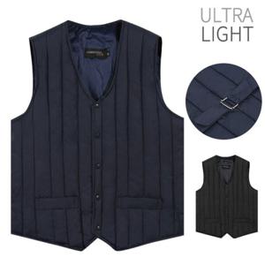 [디바옴므]솔리드 울트라 라이트 패딩 조끼