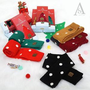 [시즌체험특가]유아동 목도리 머플러 개별포장 어린이집 선물 크리스마스