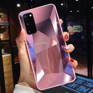 갤럭시S21 S21울트라 샤이닝 다이아몬드 패턴 미러 핸드폰케이스