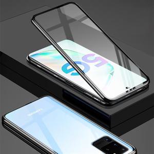 갤럭시S20 FE 5G G781 전후면 유리 메탈케이스/원터치자석
