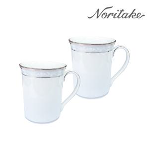 [노리다케] 4336 햄프셔 플래티넘 머그 2P
