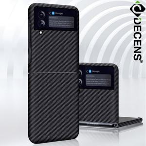 데켄스 갤럭시Z플립3 제트플립3 카본 화이버 폰 케이스 M782