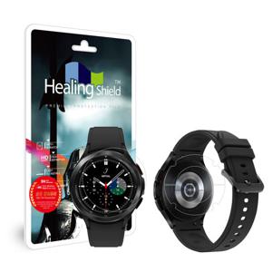갤럭시워치4 클래식 46mm 9H 강화유리2매 무광후면2매