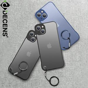 데켄스 아이폰13미니 핑거링 스트랩 하드 클리어 케이스 M601