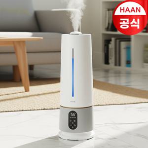 [GS한정특가 85,503원] 한경희 8L 대용량 UV-C 타워형 저소음 가열 복합식 가습기 프리미엄 / 리모컨 상부급수 간편세척 분리형 스텐진동자