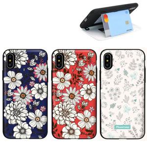 C플라워 아이폰13 케이스 카드포켓 범퍼