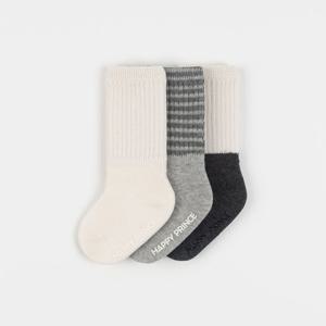 [해피프린스](SIZE~6Y) 트렌드 워머 양말 3색세트