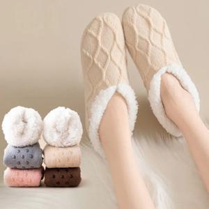 따듯한 보온 양털 니트 덧신 양말 2종
