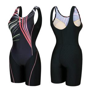 [티막] 피트니스 1부 여성 실내수영복 EKF1004-BK