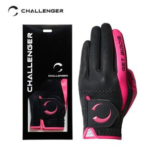 [챌린저] 여성 컬러 배색 양피 장갑(왼손)