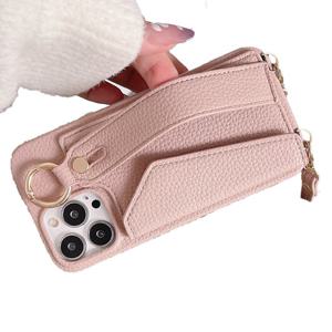 데켄스 아이폰11케이스 카드 포켓 목걸이 가죽 케이스 M968