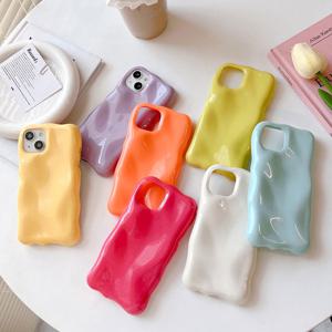 컬러 웨이브 케이스 아이폰 12 13 14 프로 프로맥스