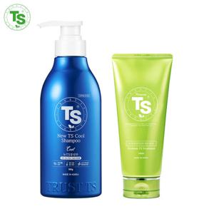 [티에스]뉴TS 쿨샴푸 500g+프리미엄TS 트리트먼트 200ml