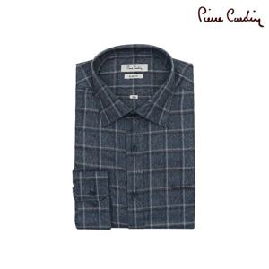 [피에르가르뎅] 멜란지 윈도 체크 슬림핏 드레스셔츠 PLDS4958