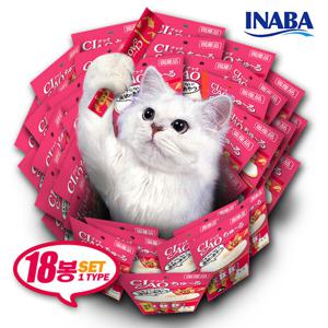 이나바 츄르 닭가슴살&새우18봉