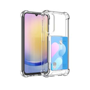 하이온 갤럭시 A25 하이쉘 카드수납 젤하드 투명 케이스 1.5T