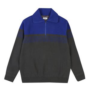 [볼빅어패럴] 남성 골프 윙카라 방풍 니트 VMKTNA01_RB