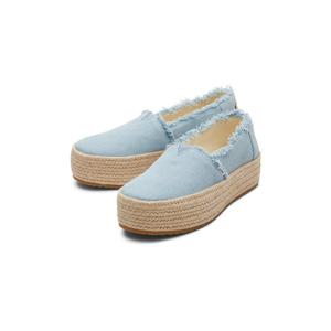 탐스 24SS 클리어런스발렌시아 밝은 블루 여성 에스파드류 TOSO4E030B1