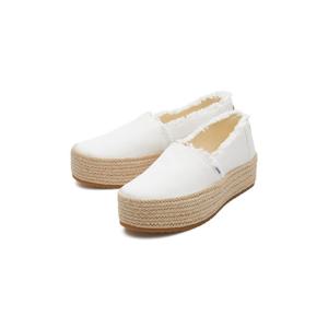 탐스 24SS 클리어런스발렌시아 흰색 여성 에스파드류 TOSO4E030WT