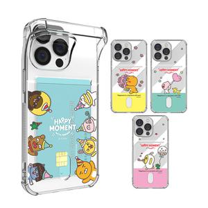 카카오프렌즈 해피모먼트 퍼니 투명방탄 카드케이스