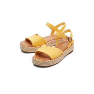 탐스 24SS 클리어런스에비 노랑 여성 에스파드류 샌들 TOSO4E050Y2