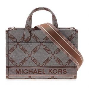 [마이클코어스] 여성 지지 엠파이어 로고 자카드 토트 30S3G3GM5