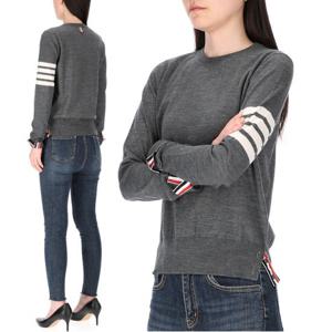 [톰브라운] 풀오버 릴렉스핏 FKA280A Y1014 035 울 니트 스웨터