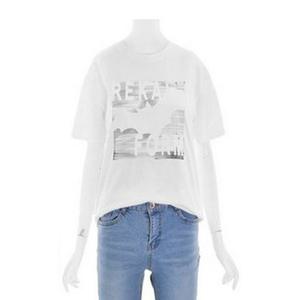 [카이아크만] 카이뱃 프린트 티셔츠(KPBTS029U0_WH)