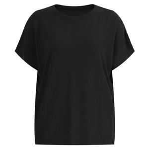 샵앤) 린넨 쿨링 여성 캡소매 니트 티셔츠 PIC-WKN-11986-블랙